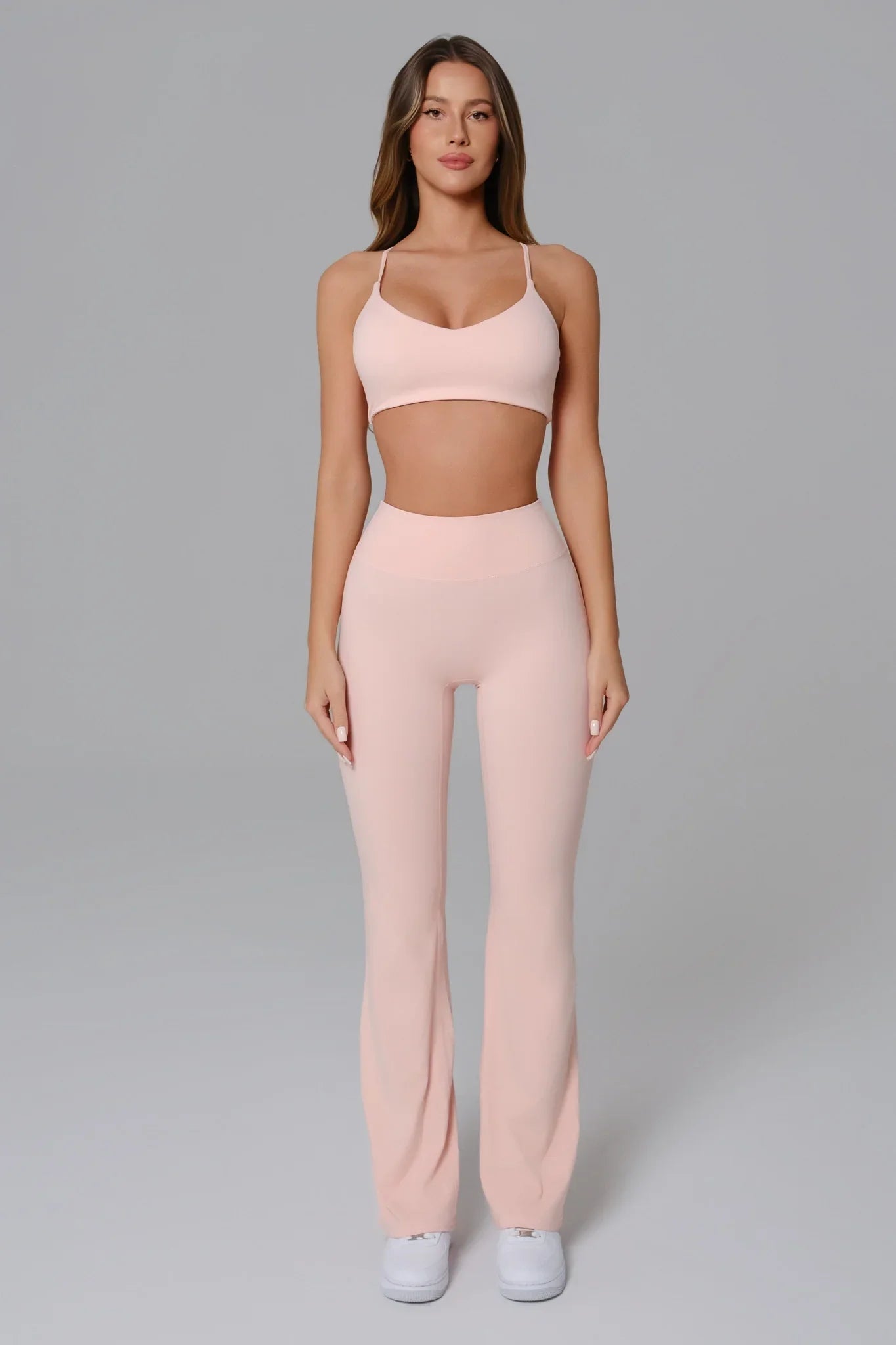 Stacey Sports Bra - Peach