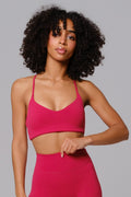 Stacey Sports Bra - Raspberry