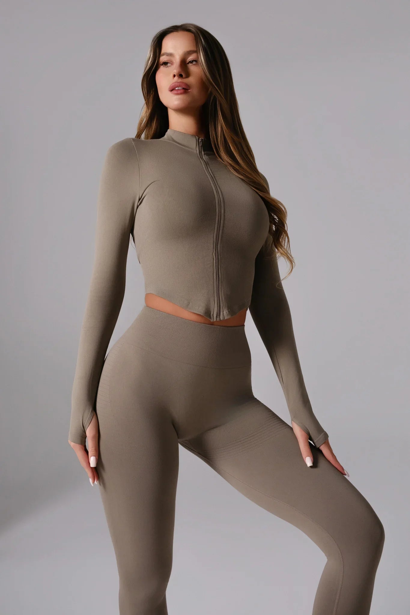 Stella Leggings - Grullo Brown