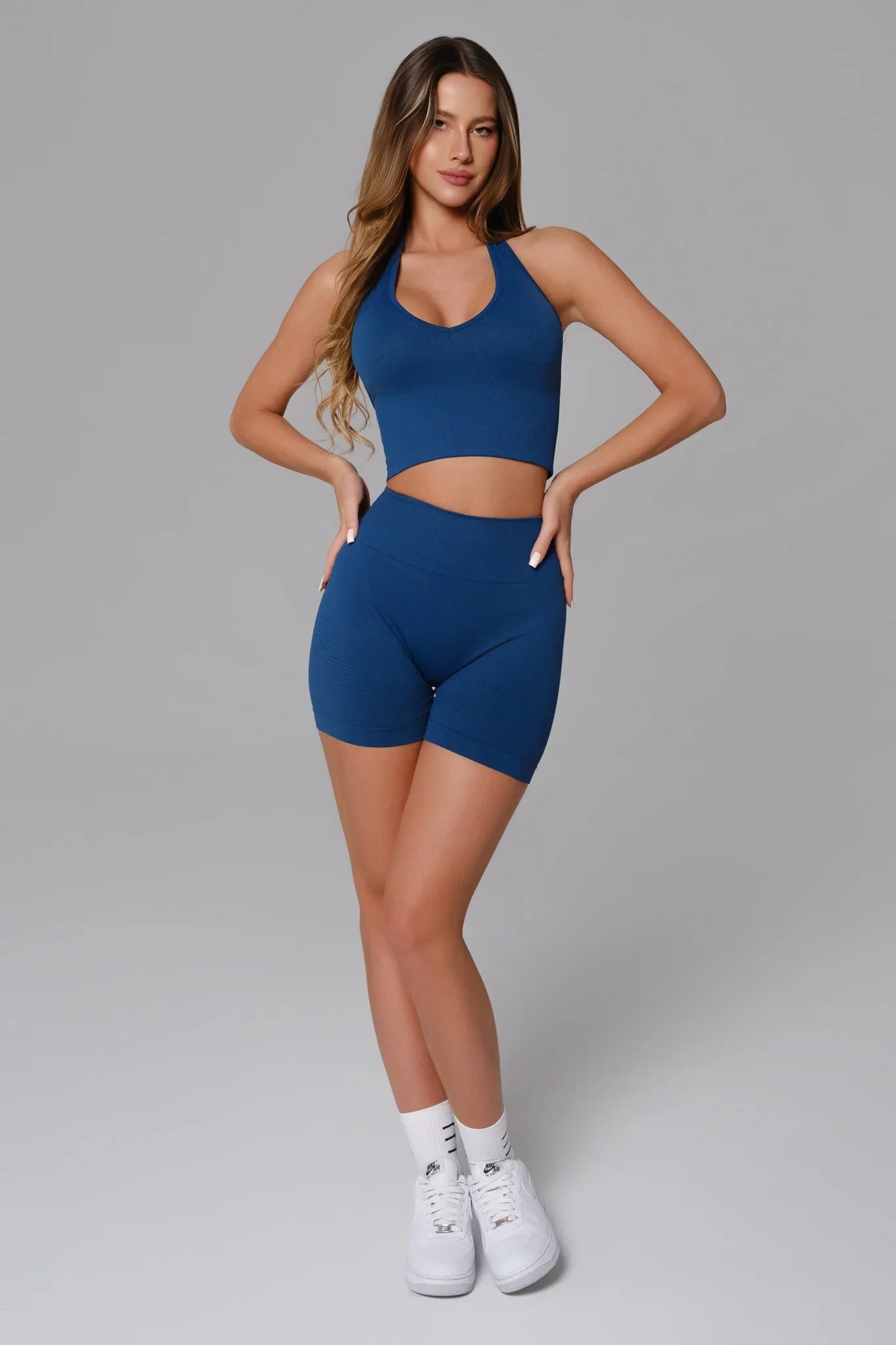 Conjunto Stella Shorts- Azul Oceano