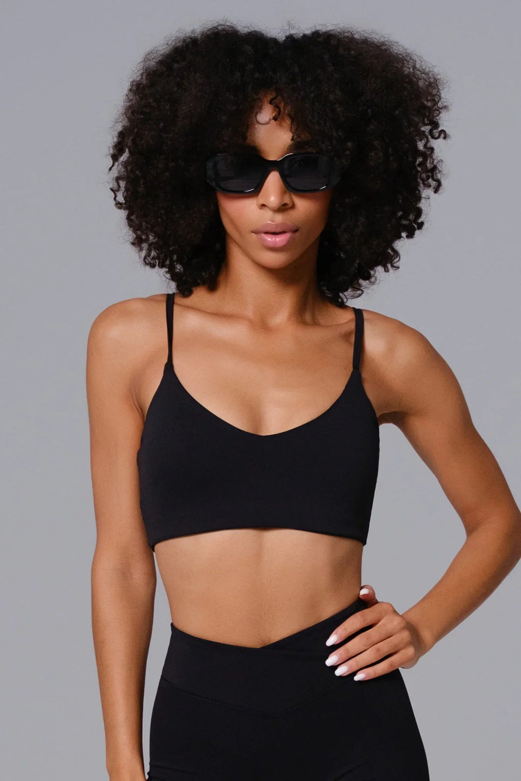 Zoe Sports Bra - Black