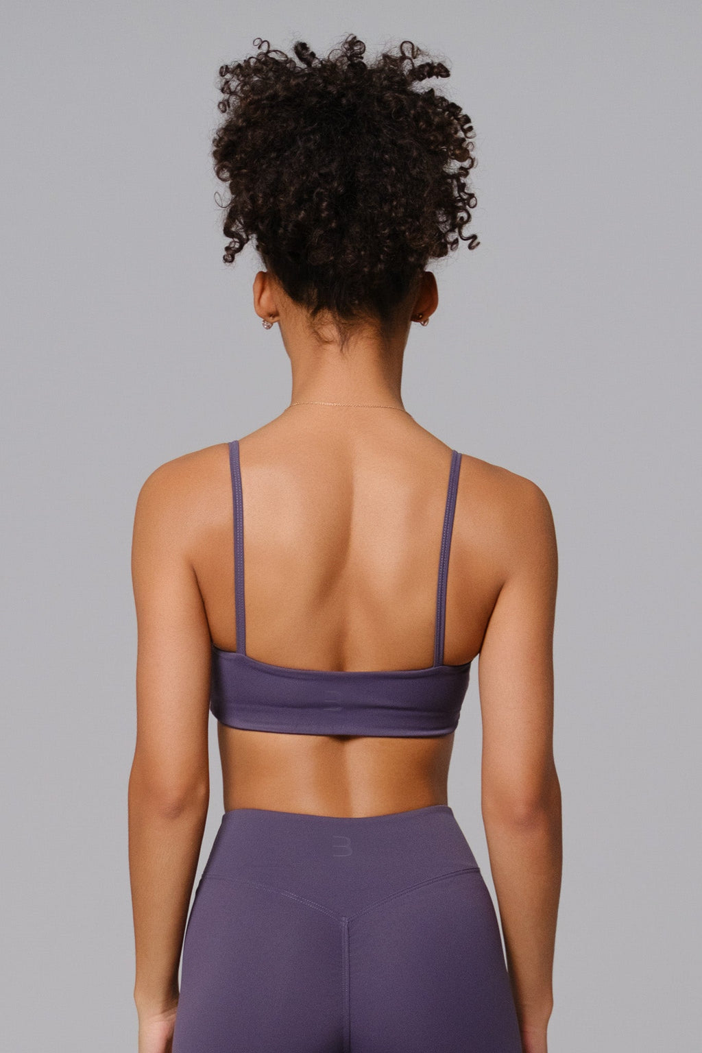Zoe Sports Bra - Charcoal Navy