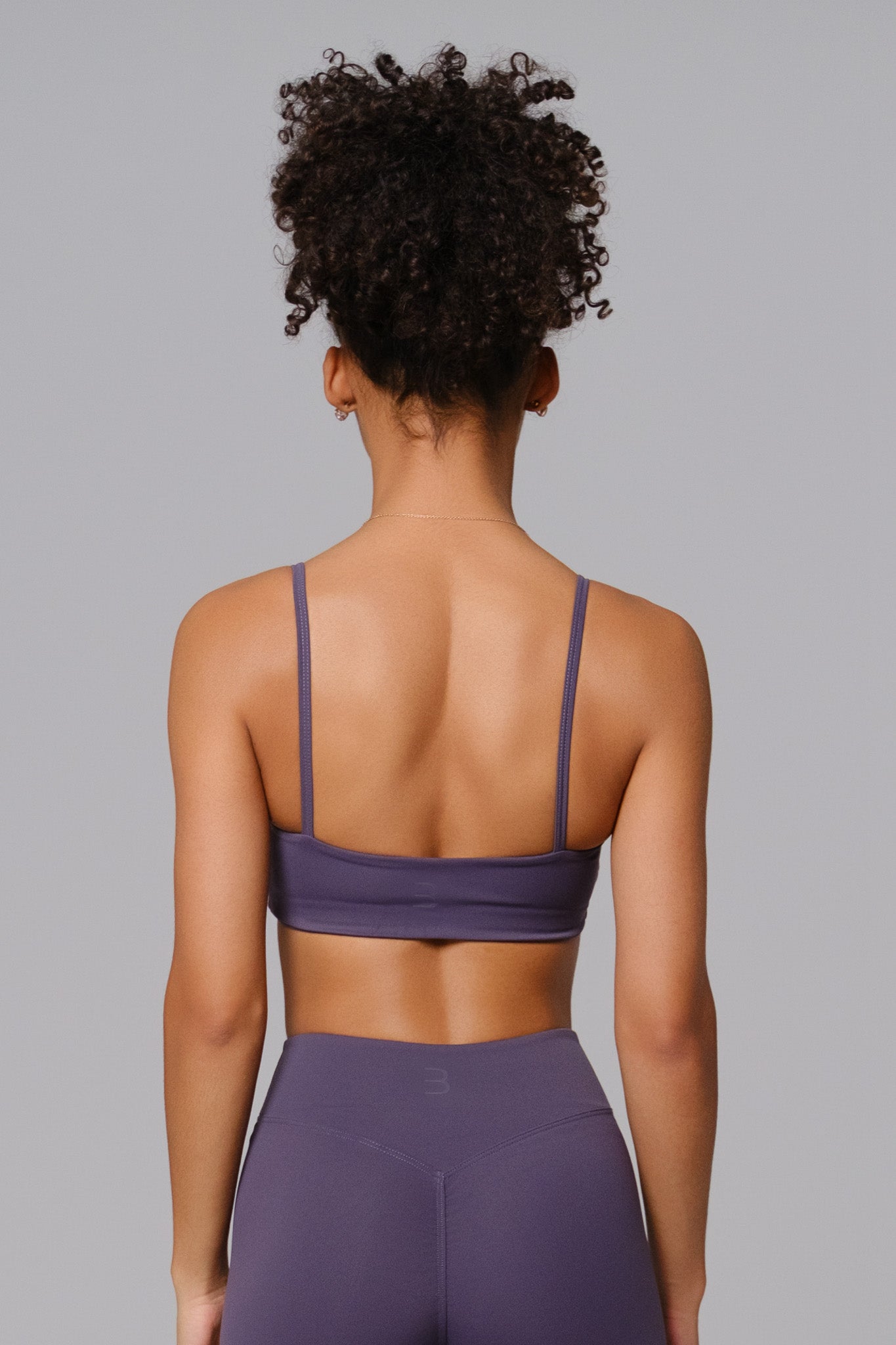 Zoe Sports Bra - Charcoal Navy