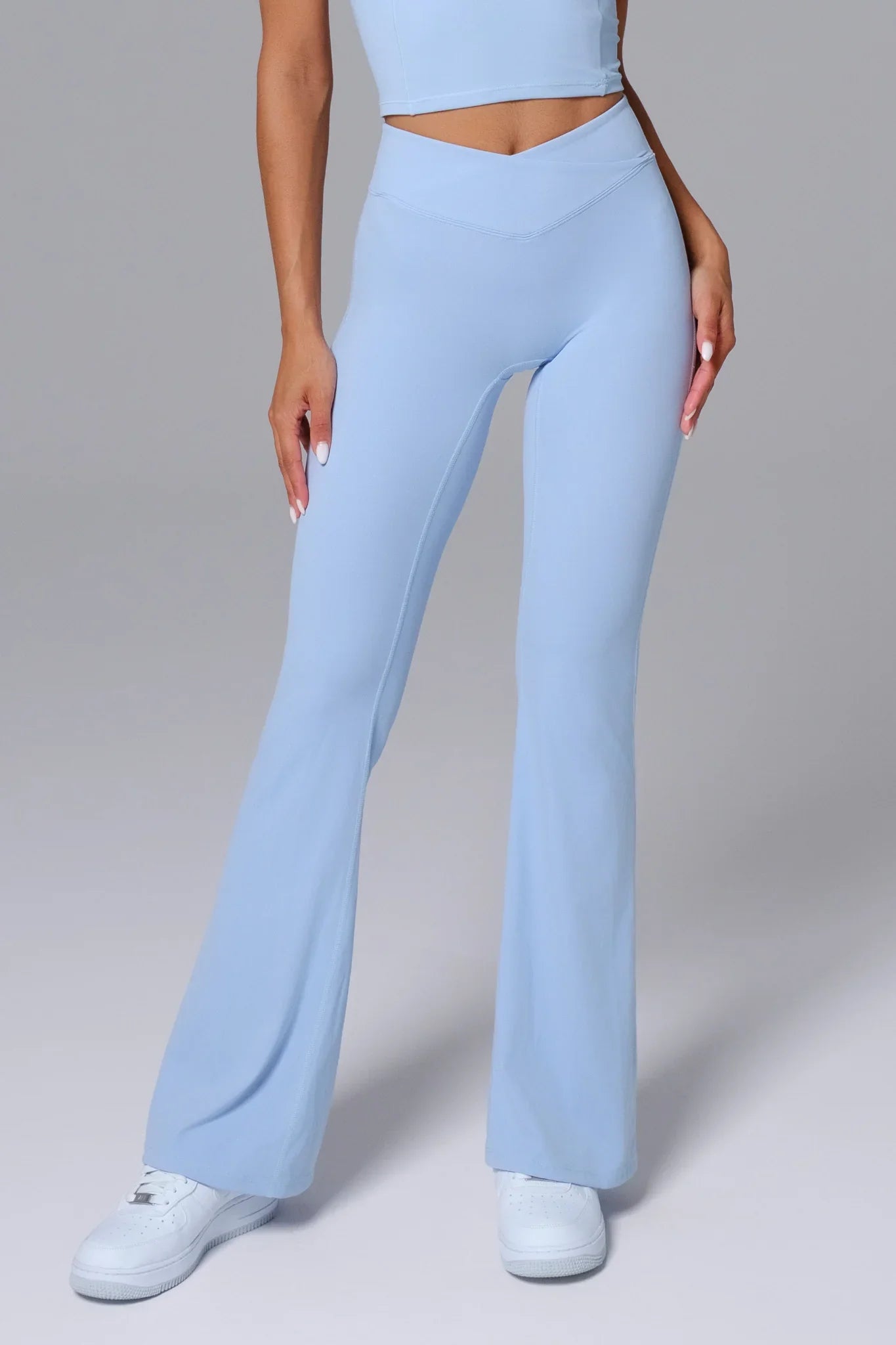 Zoe Flare Leggings - Periwinkle
