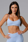 Zoe Sports Bra - Periwinkle
