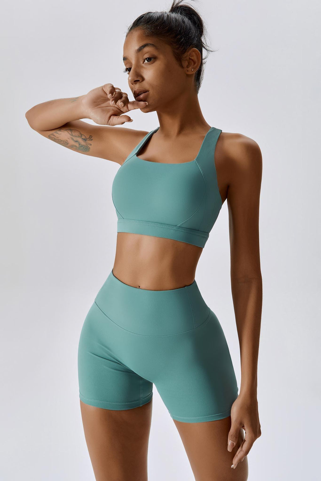 Flex Sports Bra - Teal (FINAL SALE)