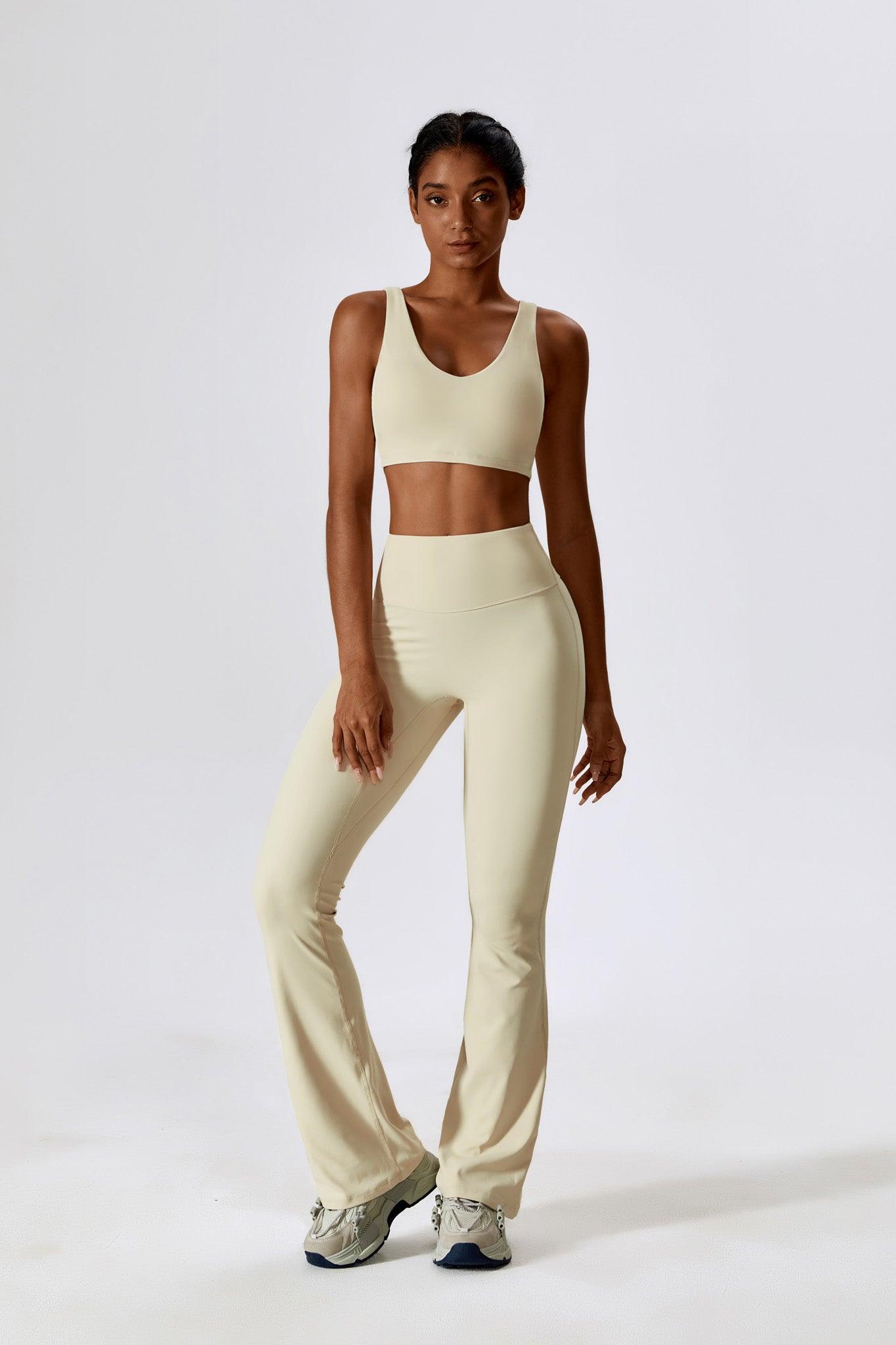 Haven Minimalistic Sports Bra - Cream (FINAL SALE)
