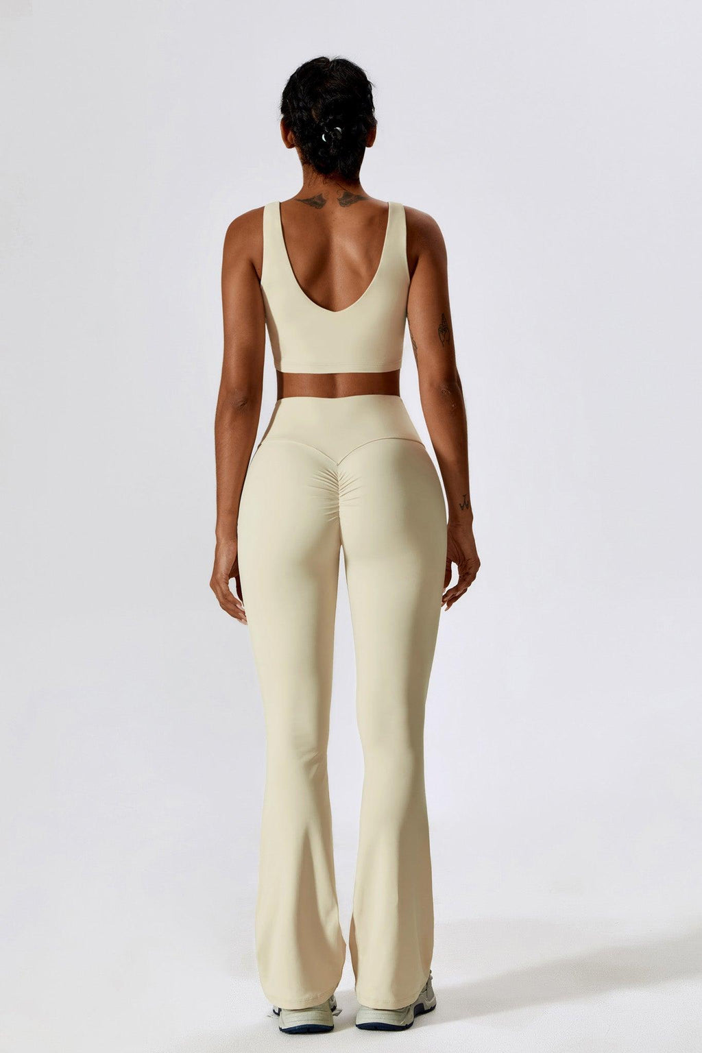 Haven Minimalistic Sports Bra - Cream (FINAL SALE)